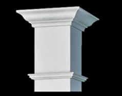 Exterior Aluminum Column Capital - Exterior porch capital - Chadsworth Columns